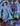 contemporary artwork, artwork in interior, abstract art, abstraction, modern art, blue contemporary artwork
